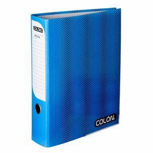 Archivador Oficio Ancho Colores Azul Colón