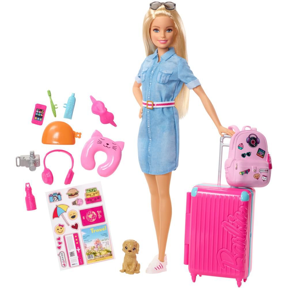 Barbie Explora Y Descubre Muñeca Viajera image number 0.0