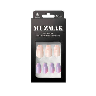 Muzmak - U&ntilde;as Press On Summer Check Coffin 36 U.