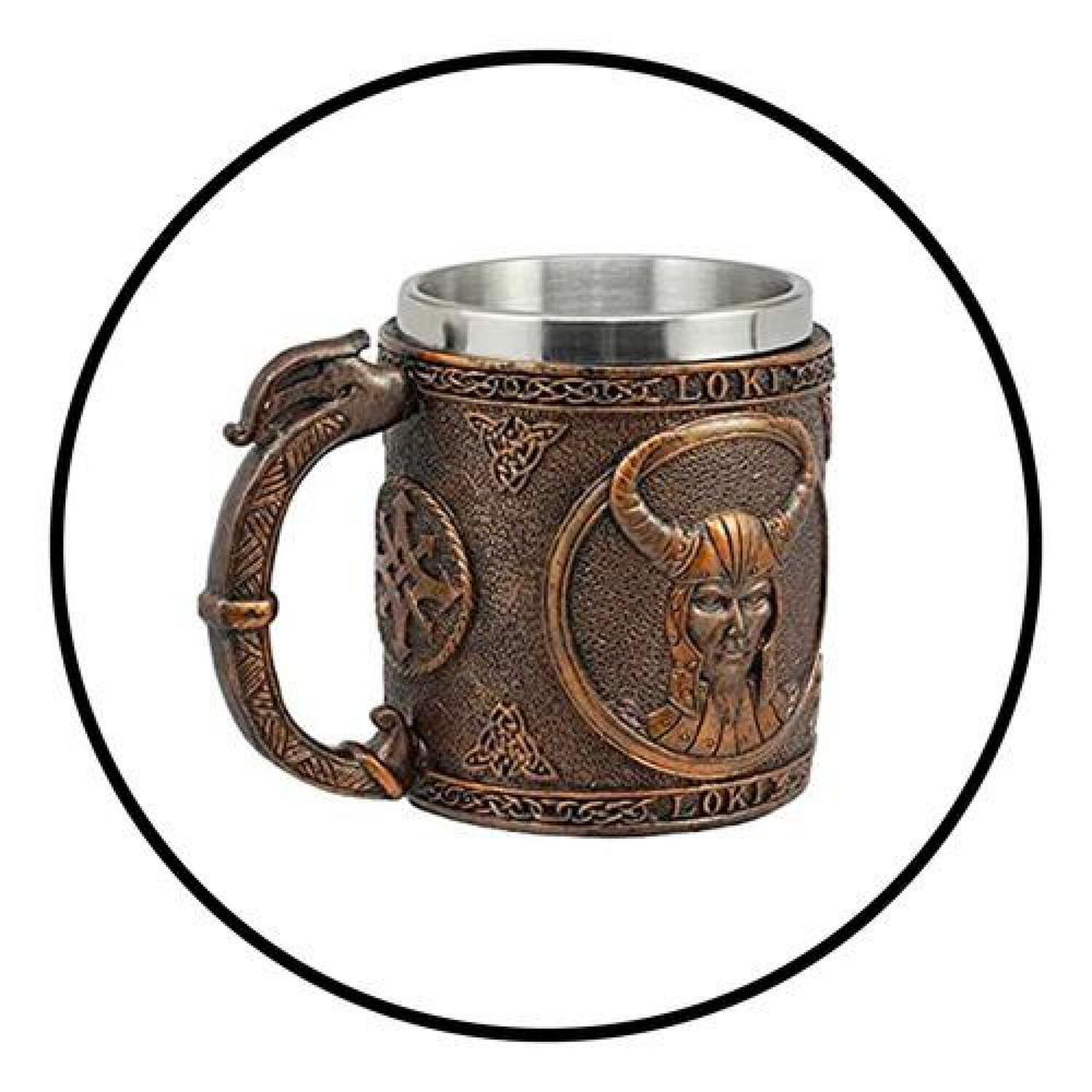 Taz&oacute;n Taza 3d Dioses Vikingo Loki image number 1.0