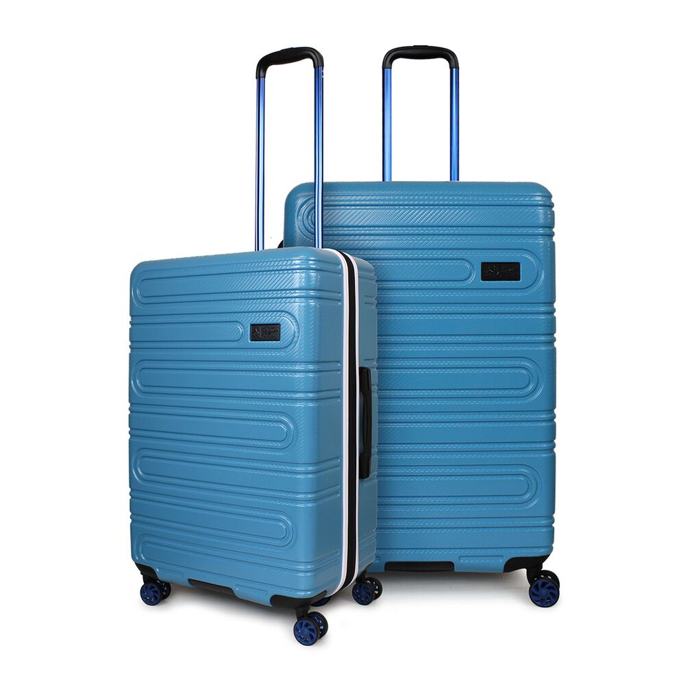 Pack 2 Maletas M+l Mallorca 20y23kg Celeste Penguin image number 0.0