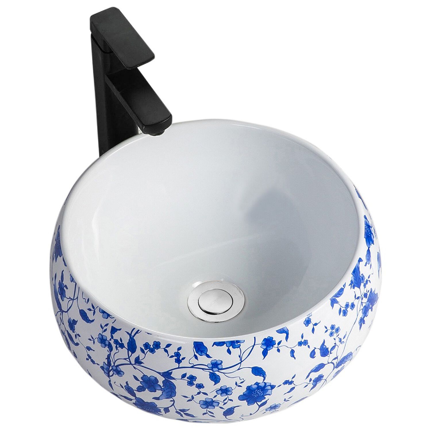 Lavamanos Sobreponer Domsa Slc822 Porcelana 40x40x16 Cm image number 2.0