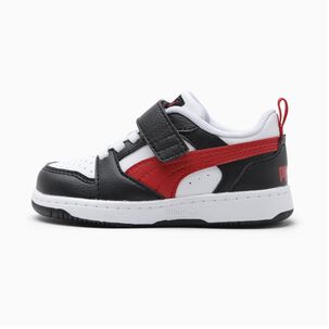 Zapatilla Infantil Unisex Puma Rebound V6 Lo Ac+ Inf Negro/blanco