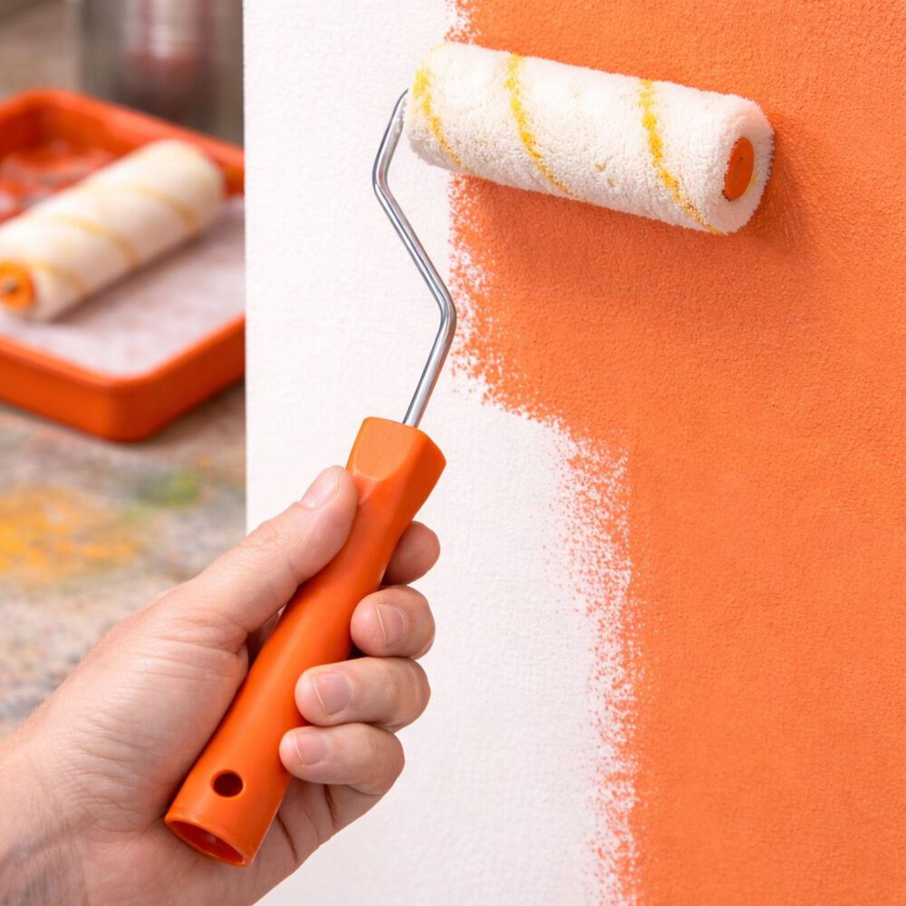 Set 10 Rodillos Chiporro Mango Plastico 10x30cm Para Pintar image number 2.0