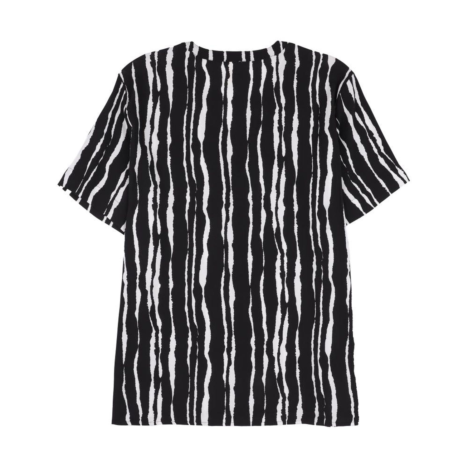 Blusa Full Print Aplicaci&oacute;n Bot&oacute;n Manga Corta Cuello V Mujer Geeps image number 1.0