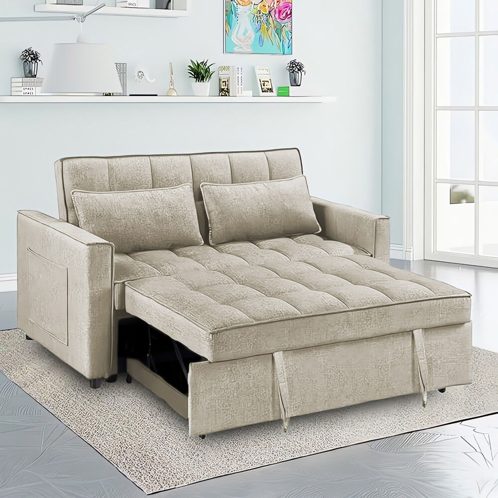 Sofa Cama Beige image number 1.0