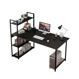 Escritorio Premium Resistente Pro Con 3 Estantes 120x55cm
