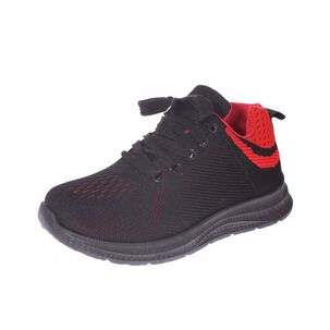Zapatilla Kids Negro Rojo Bbo Art. C21343blackred
