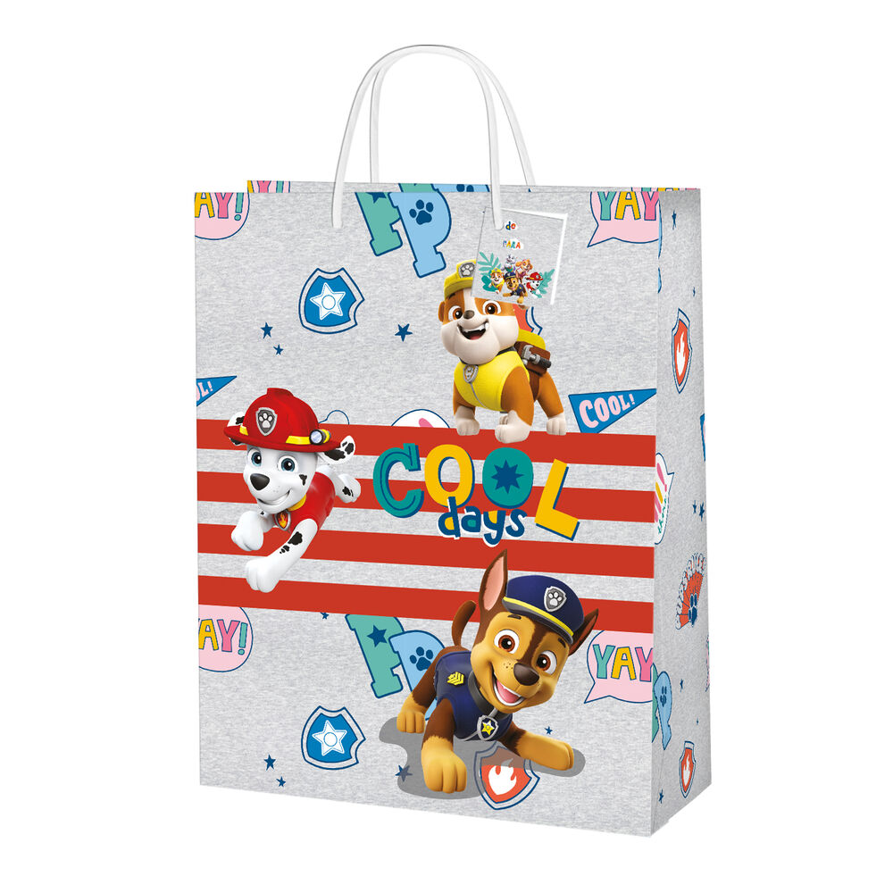 Bolsa Regalo Paw Patrol Mediana 23x17x10 Cm image number 1.0