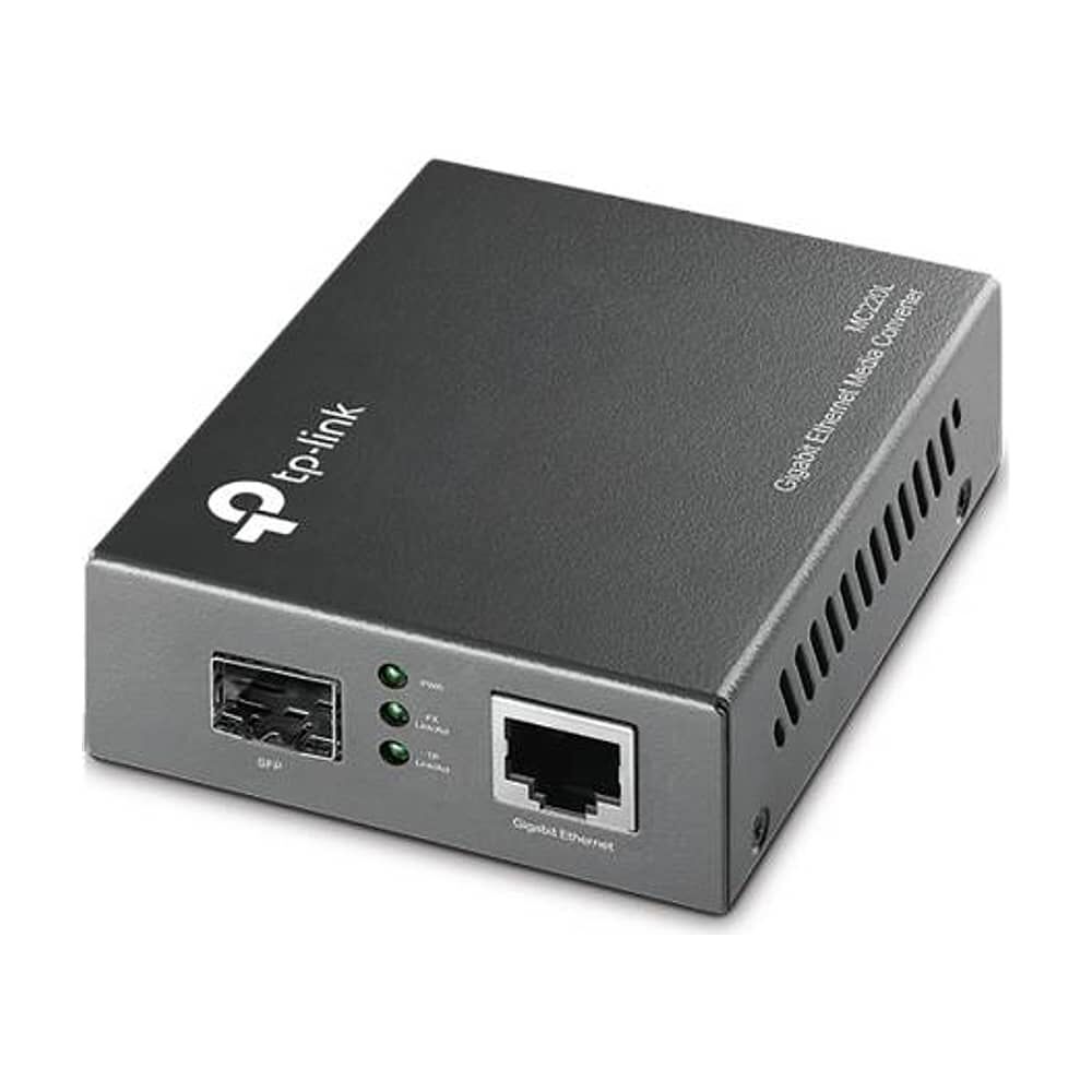 Conversor De Medios Gigabit Ethernet Tp-link, Gigabit Sfp, 10/100/1000mbps Rj45, Puerto Fx image number 1.0