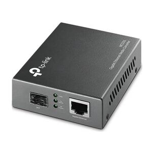 Conversor De Medios Gigabit Ethernet Tp-link, Gigabit Sfp, 10/100/1000mbps Rj45, Puerto Fx