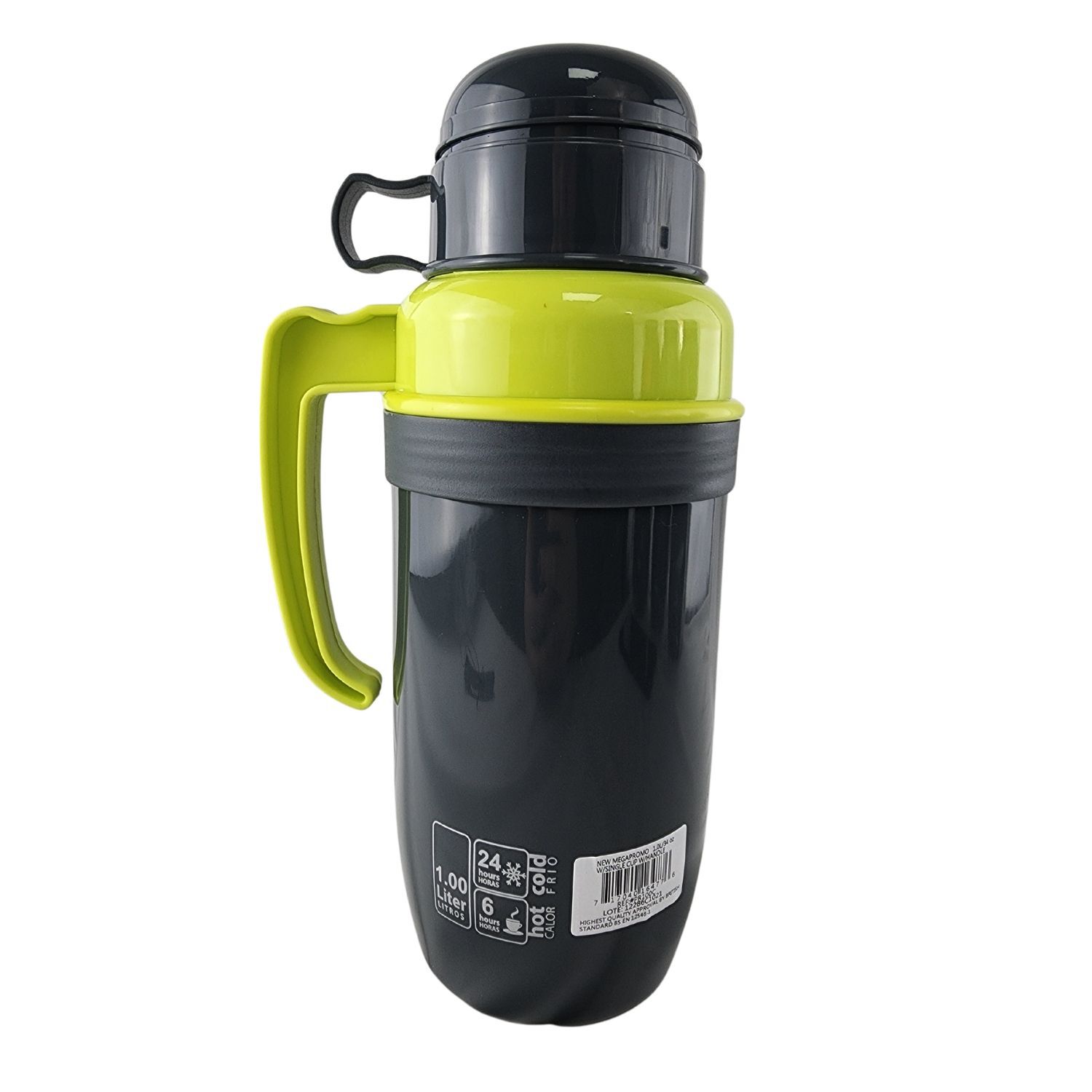 Termo New Mega 1l Para Liquidos Calientes Frios Verde image number 2.0