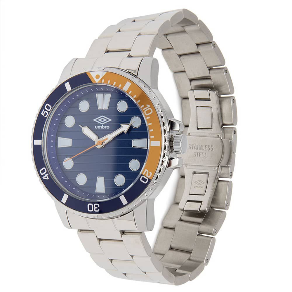 Reloj Umbro Plus Umbp-4100-5 Plateado Hombre image number 3.0