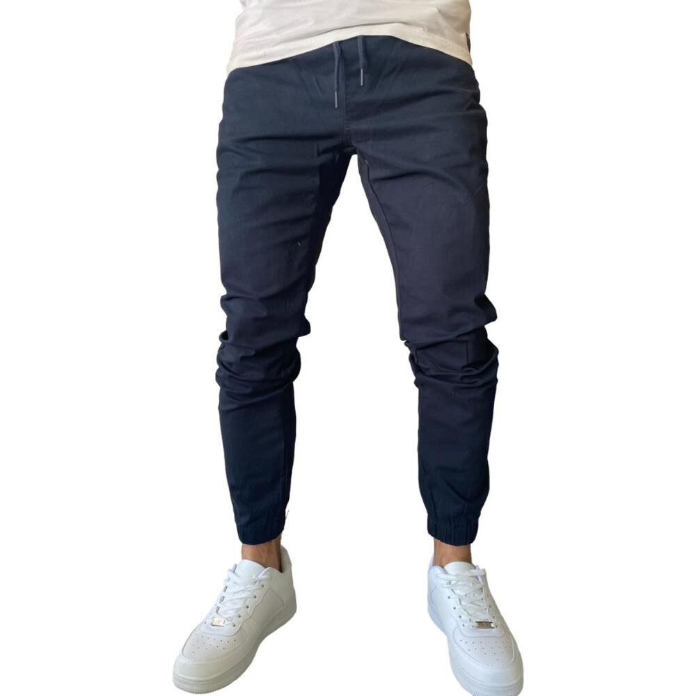 Jogger Mosaico Pantalón Slim Fit Elasticado Colores image number 8.0