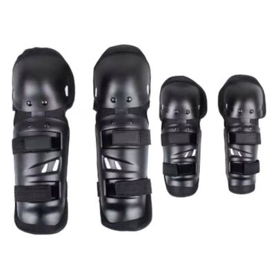 Set Rodilleras Y Coderas Articuladas Protecci&oacute;n Talla M