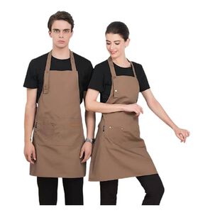 Pechera Delantal Gastronomia |salon | Cocina | Color Khaki