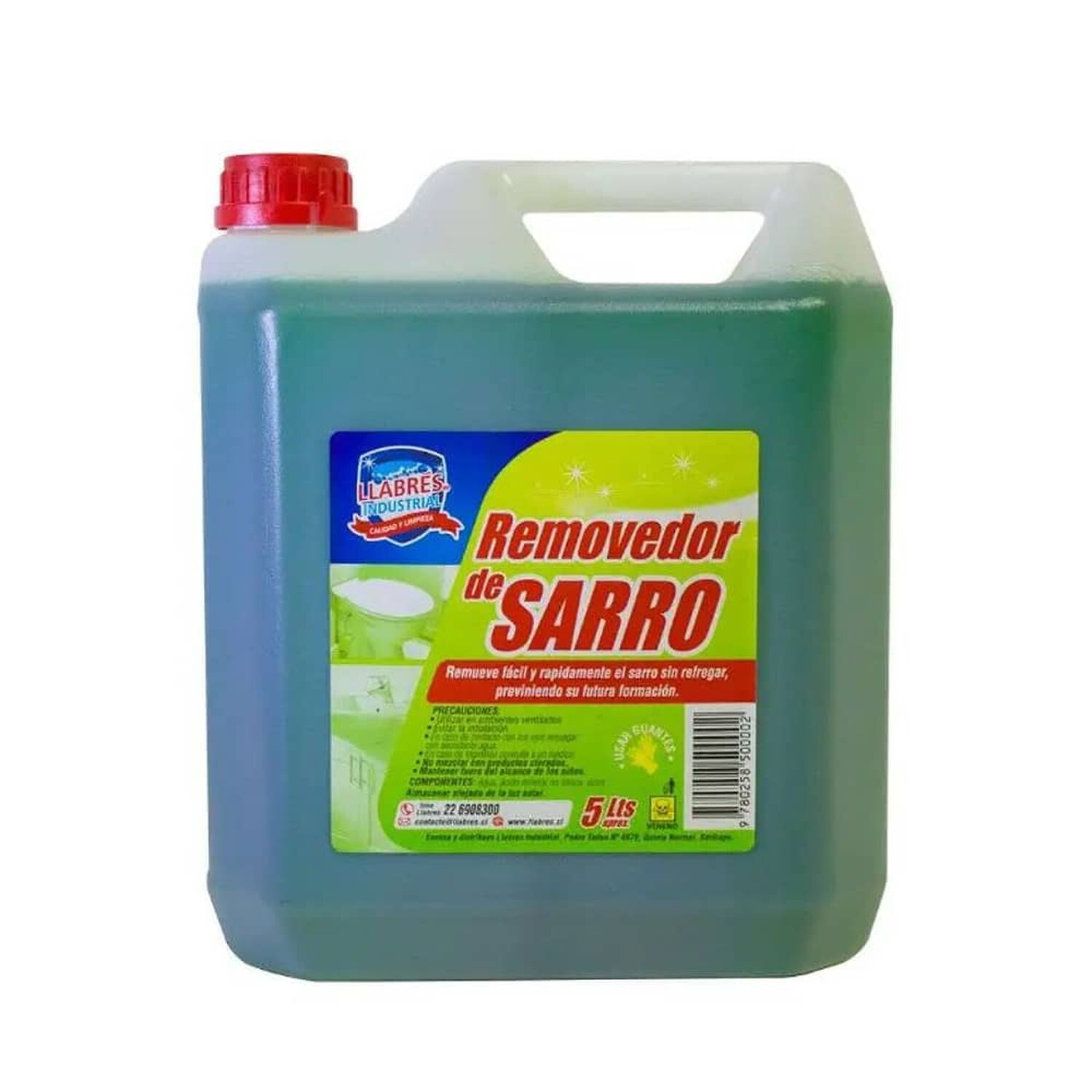 Removedor De Sarro Llabres 5l image number 0.0