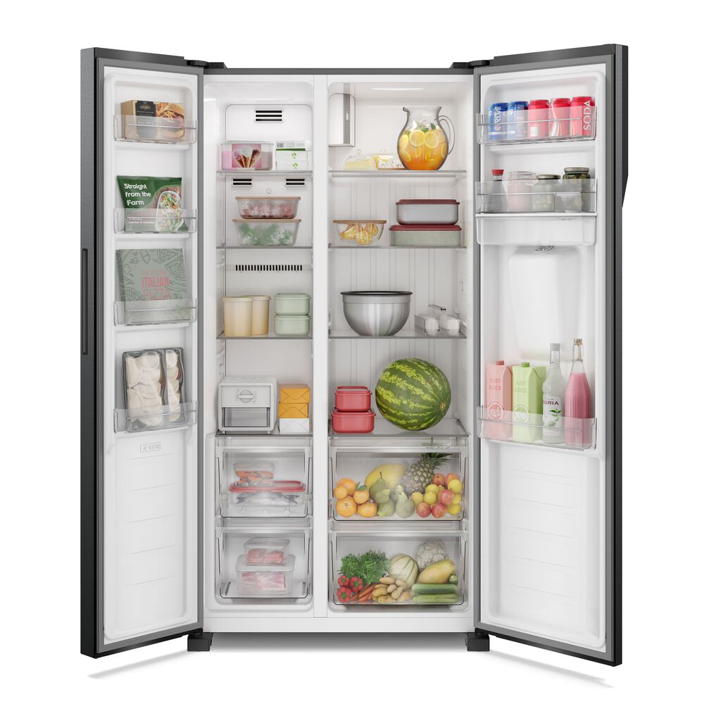 Refrigerador Fensa 436l No Frost Side By Side Sfx440b Negro image number 5.0
