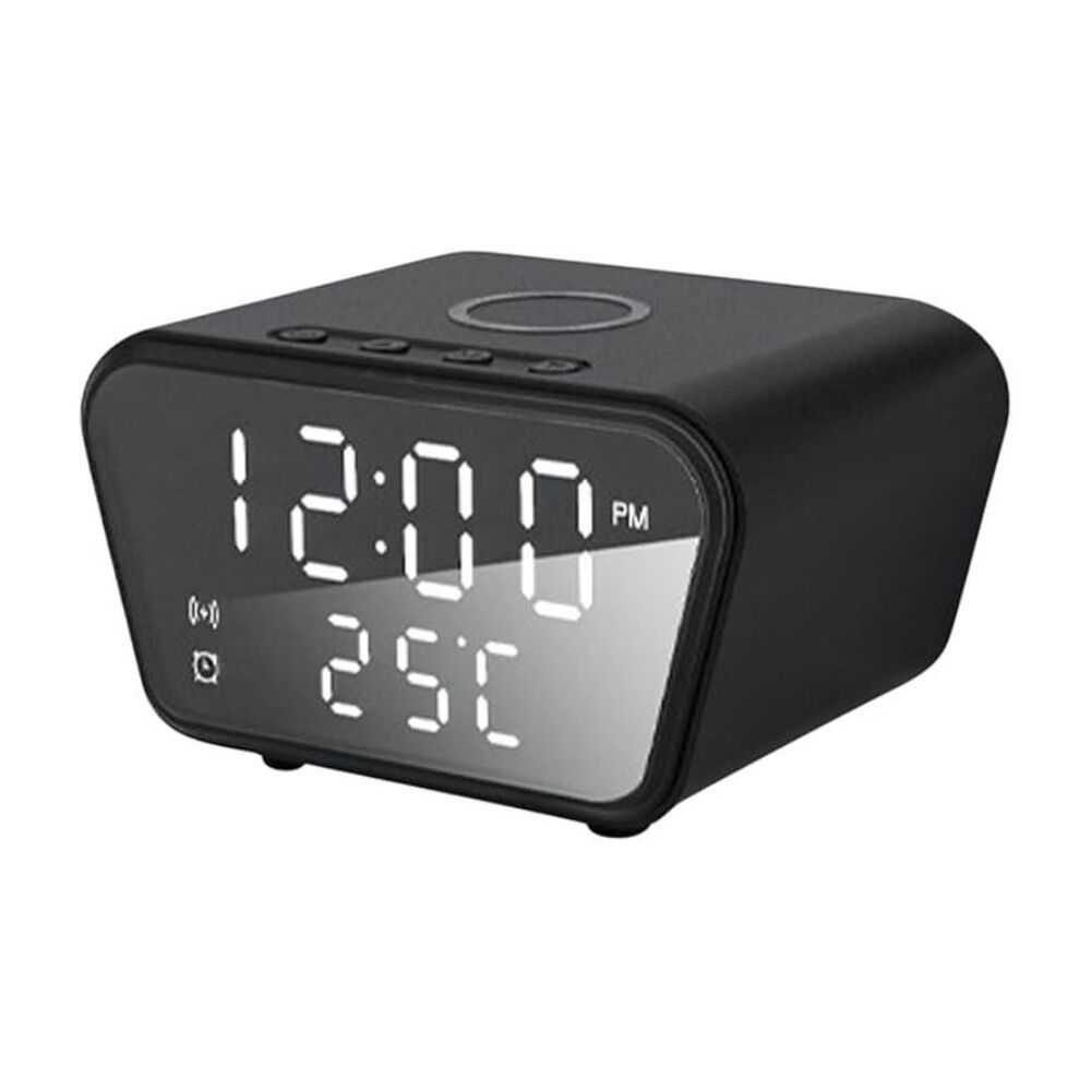 Reloj Despertador Con Cargador Inal&aacute;mbrico Y Term&oacute;metro image number 1.0