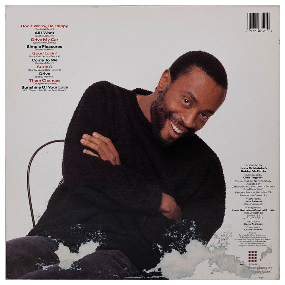 Bobby Mcferryn - Simple Pleasures | Vinilo Usado image number 1.0