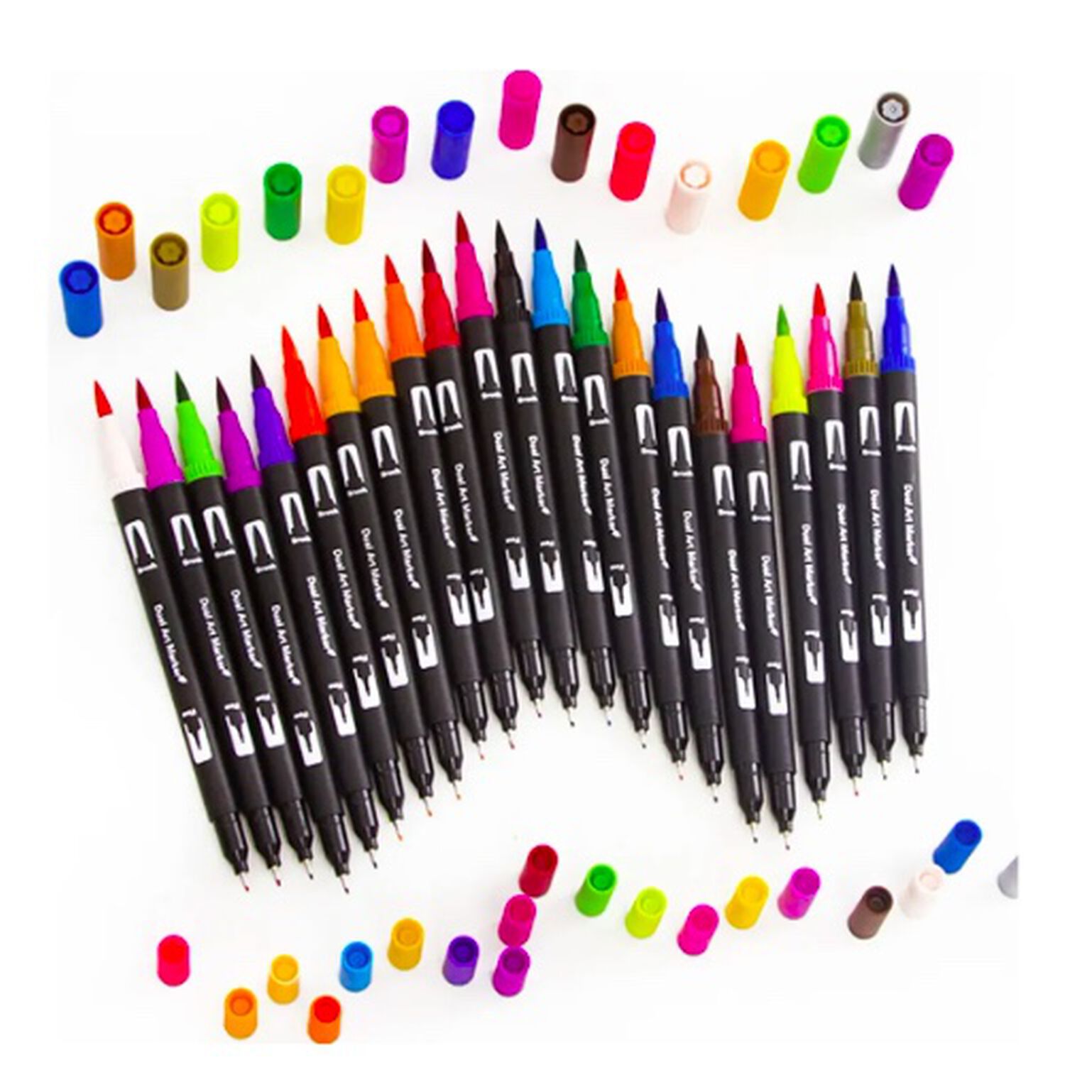 72 Colores Marcadores Plumones image number 4.0