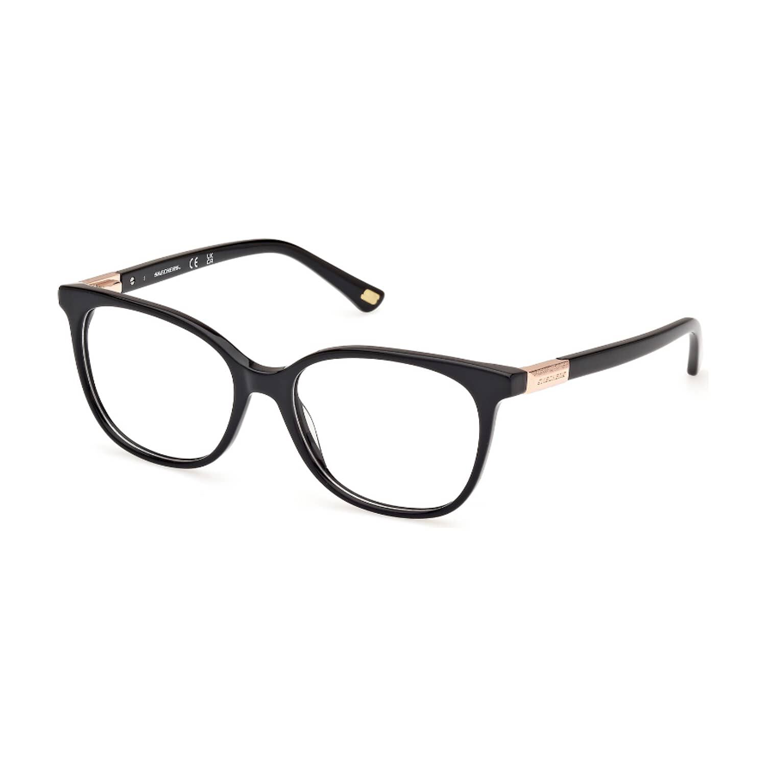 Lentes &Oacute;pticos Negro Brillante Skechers image number 1.0