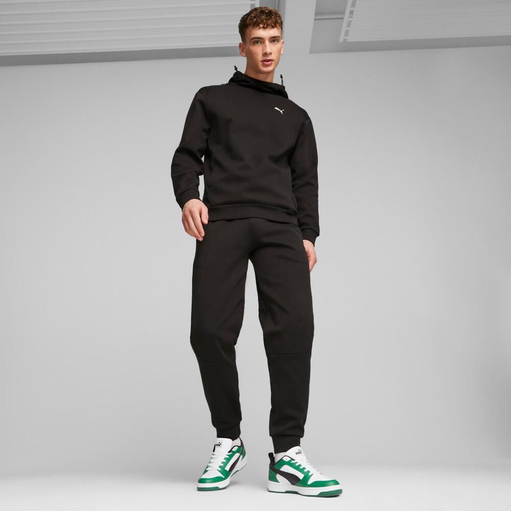 Zapatilla Urbana Hombre Puma Rebound V6 Low Verde/blanco image number 6.0