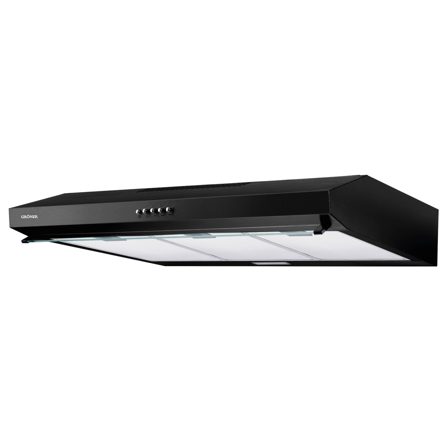 Campana De Cocina Gr&ouml;ner Black 90cm - 450 M3/h image number 0.0