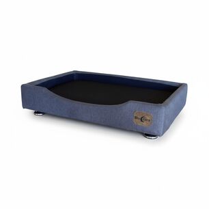 Cama De Mascotas - Talla Xl Extra (110x80 Cm) / Pata Montessori 3 Cm (gris)