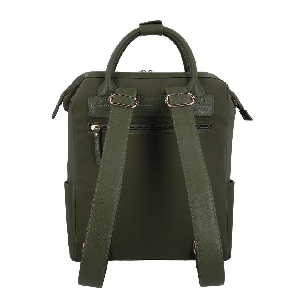 Mochila Notebook Secret Trento St6 Verde 15" image number 2.0