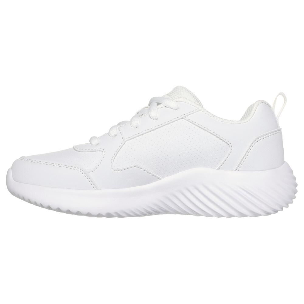 Zapatilla Escolar Ni&ntilde;o Skechers Bounder - Study Squad Wht image number 5.0