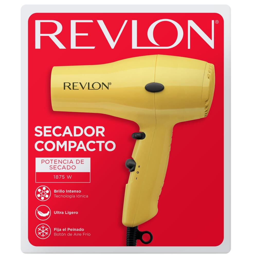 Secador De Pelo Compacto Revlon Ionico image number 1.0