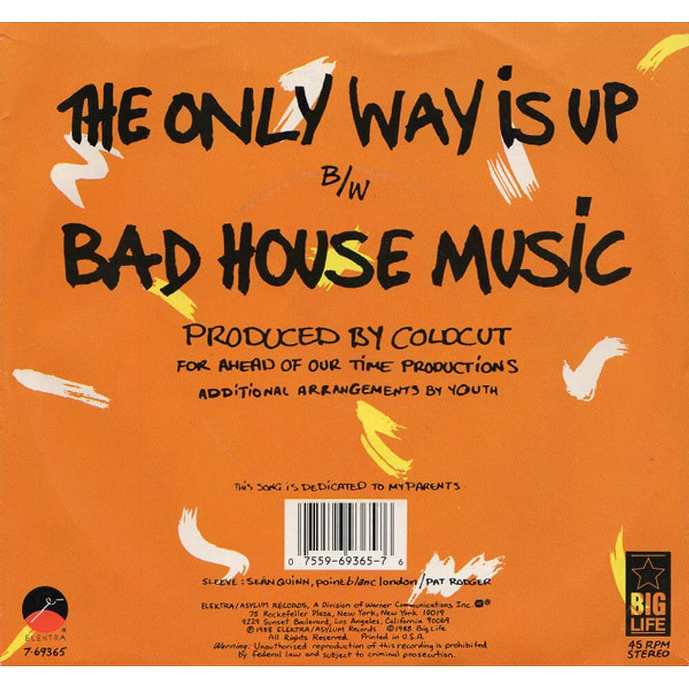 Yazz And The Plastic Population - The Only Way Is Up | 7" Single Vinilo Usado image number 1.0