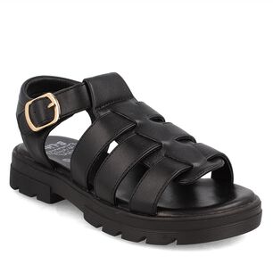 Sandalia Ni&ntilde;a Bubblegummers Dunia Negro