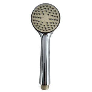 Cabezal De Ducha Redondo Flujo Fijo Mango Cromado Ahorra Agua
