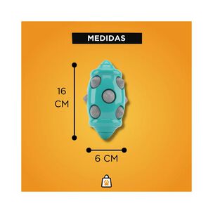 Juguete Para Morder Rugby Con Textura 16cm Para Mascotas