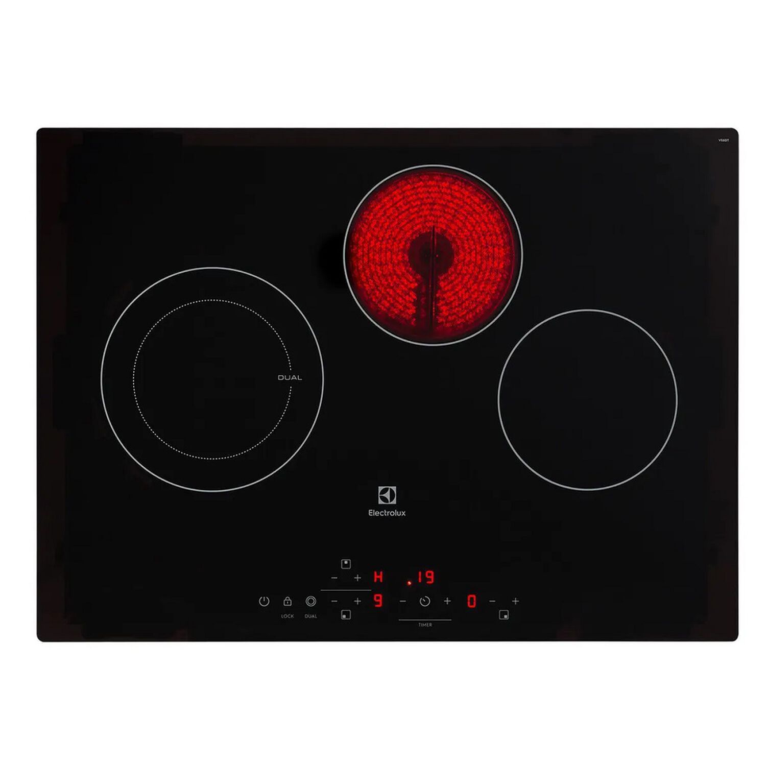 Encimera Vitrocer&aacute;mica Electrolux 3 Platos Ve6dt image number 0.0