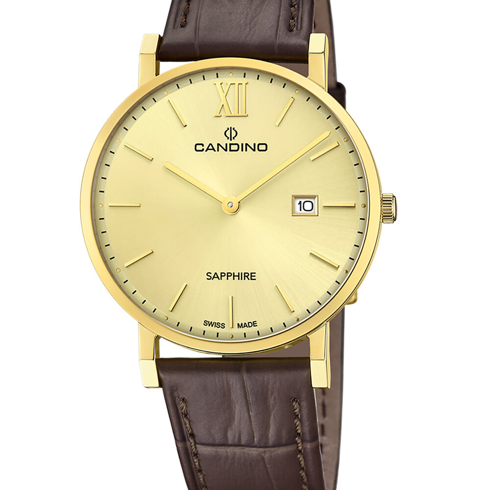 Reloj C4726/2 Candino Swiss Dorado Hombre Couples Classic image number 0.0