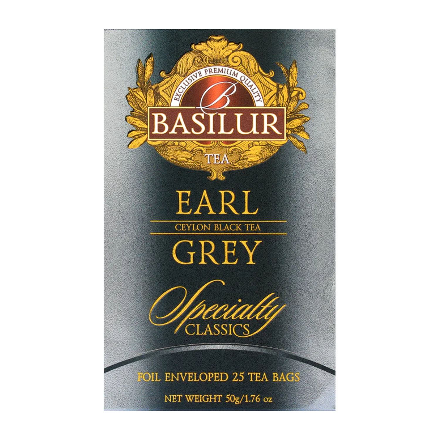 Te Negro Basilur Earl Grey Caja 25 Bolsas image number 2.0