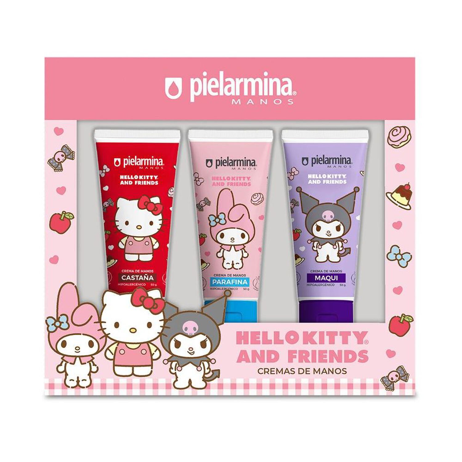 Tripack Manos Hello Kitty And Friends Pielarmina image number 1.0