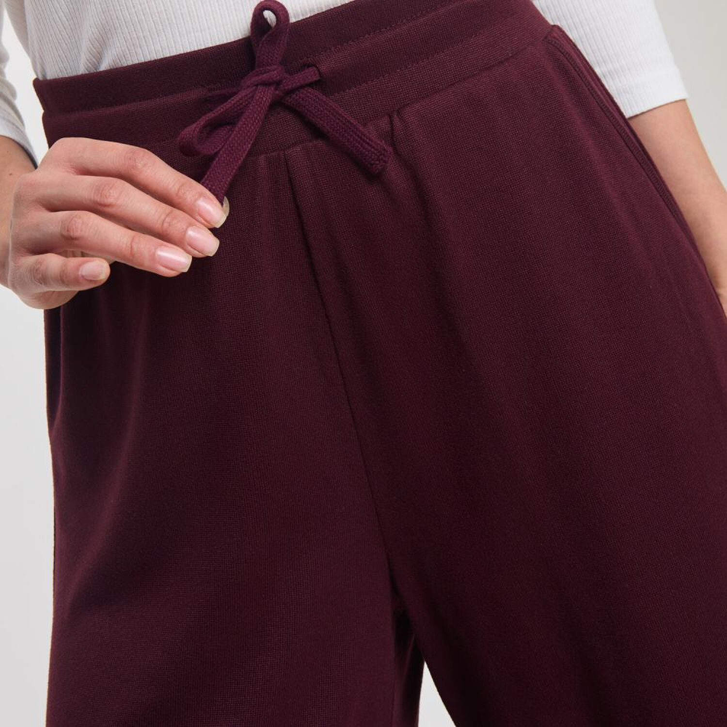 Pantal&oacute;n Tiro Medio Cullote Palazzo Mujer Sexy Large image number 4.0