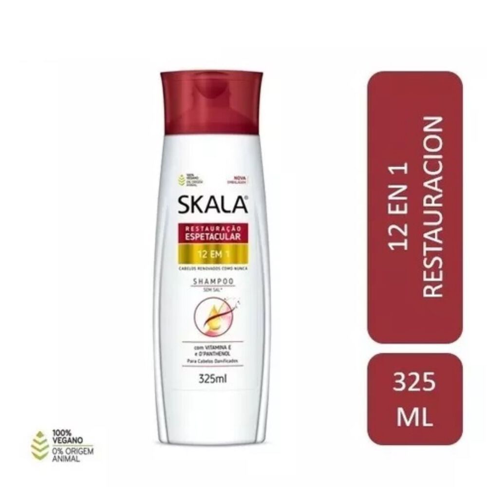 Shampoo Restauración 12 En 1 Skala 325 Ml image number 0.0