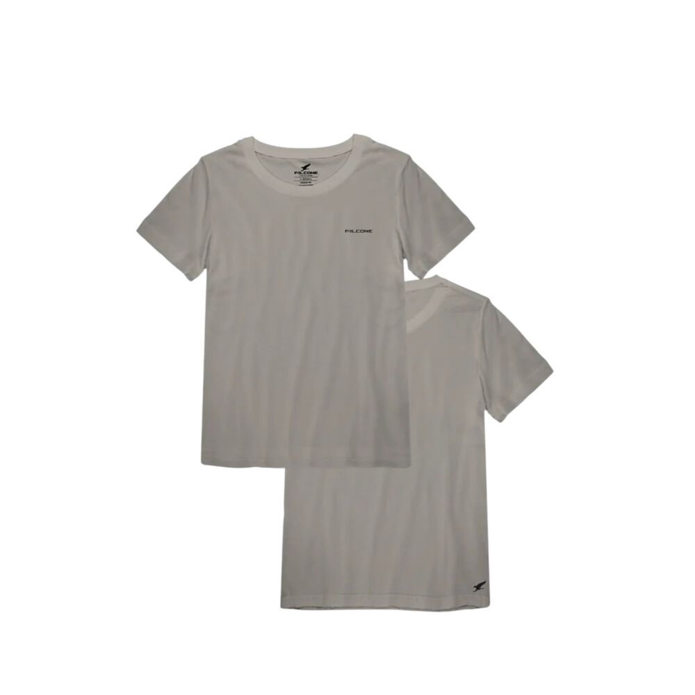 Polera Org&aacute;nica Classic Logo Mujer Falcone image number 2.0