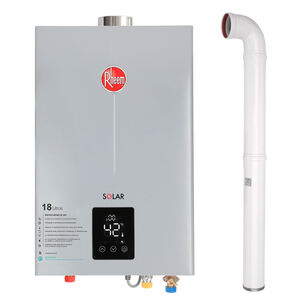 Pack Calefont Rheem 18l T. Forzado G. Licuado + Kit