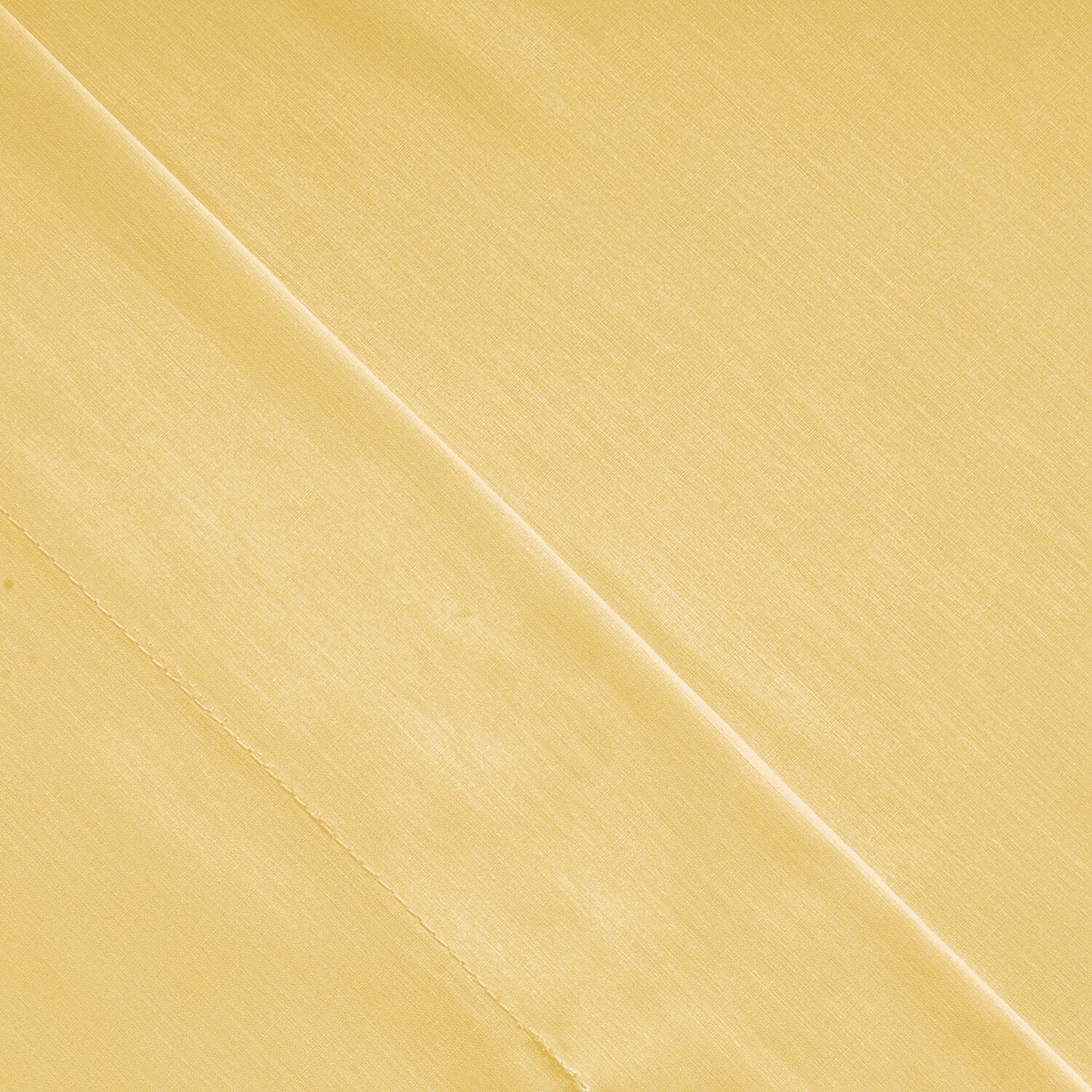 Sabana 144 Hilos Lisa Mashini King Amarillo image number 1.0
