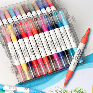 Marcadores De Acrilico Miya (doble Cabeza) 24unds