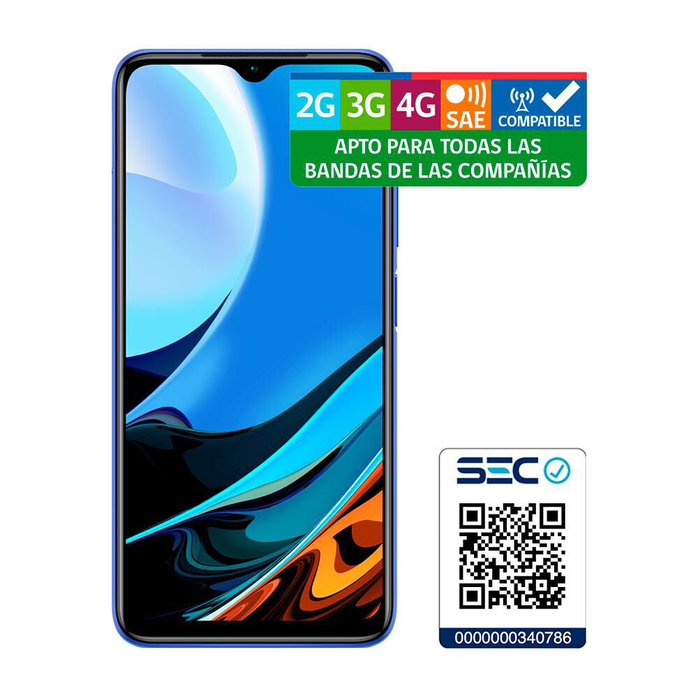 Smartphone Xiaomi Redmi 9t Azul Gris / 128gb / Wom image number 8.0