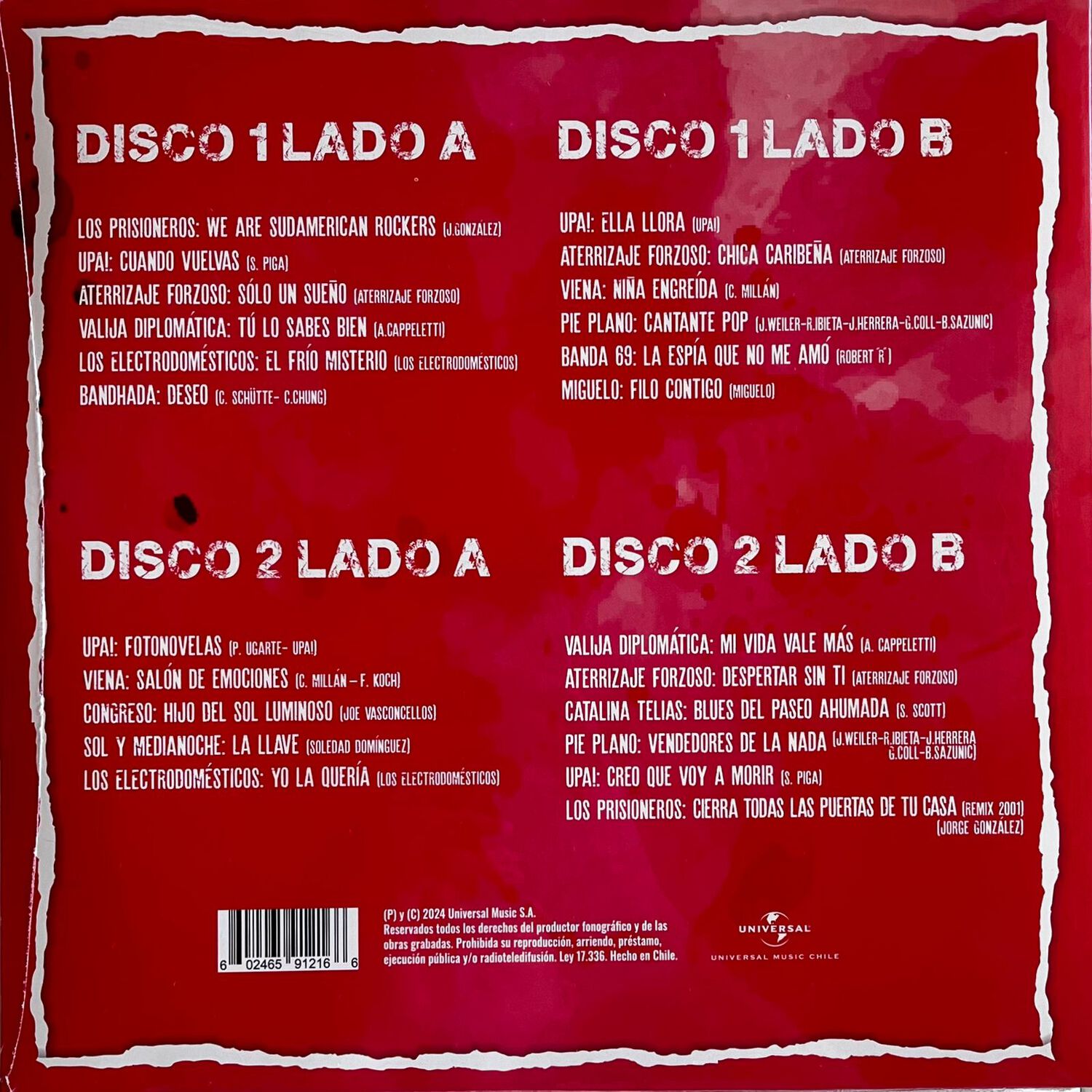Rock Chileno De Los 80's - Varios (2024) (2lp) | Vinilo image number 1.0
