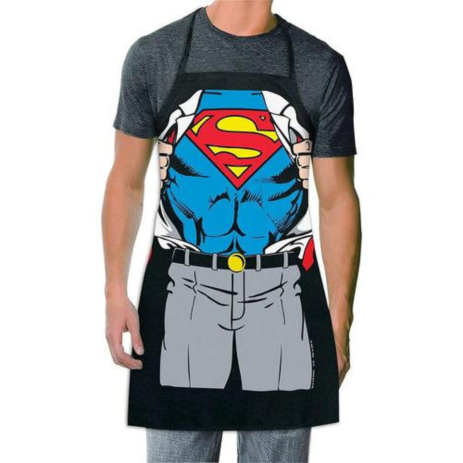 Delantal Cocina Divertido Clark Kent Superman Revelado image number 2.0
