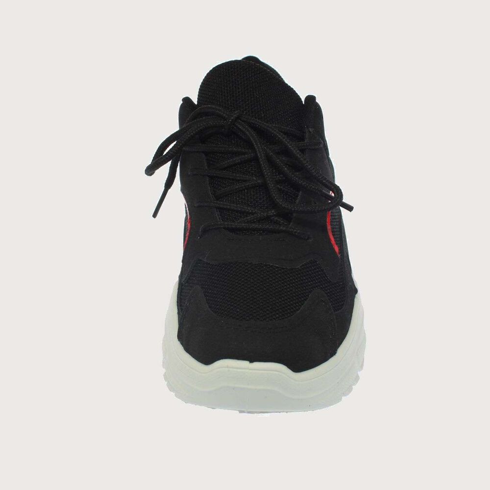 Negro/rojo Vía Franca Art. 5wnh911141black image number 2.0